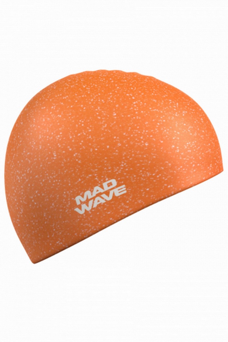 Шапочки для плавания Mad Wave Recycled M0536 01 0 05W оранжевый 800_1200