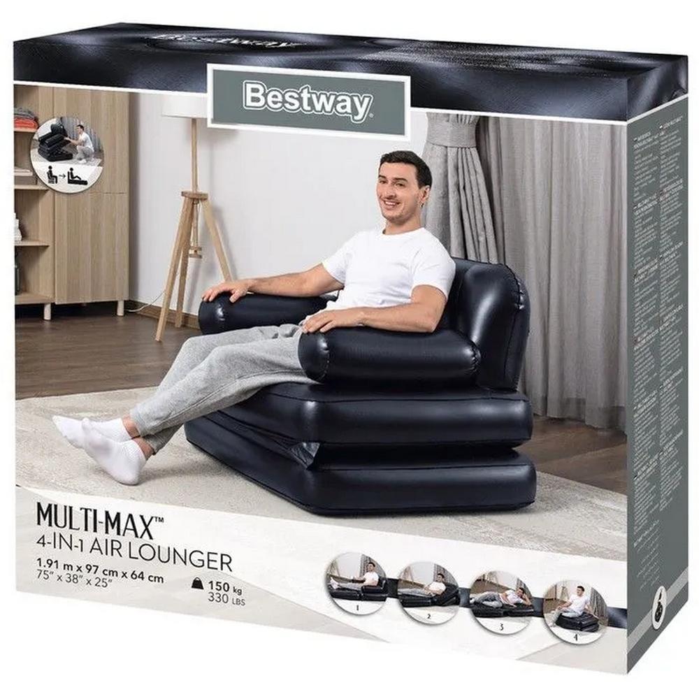 Надувное кресло-кровать 191х97х64см Multi-Max 4-in-1 Bestway 75114 1000_1000