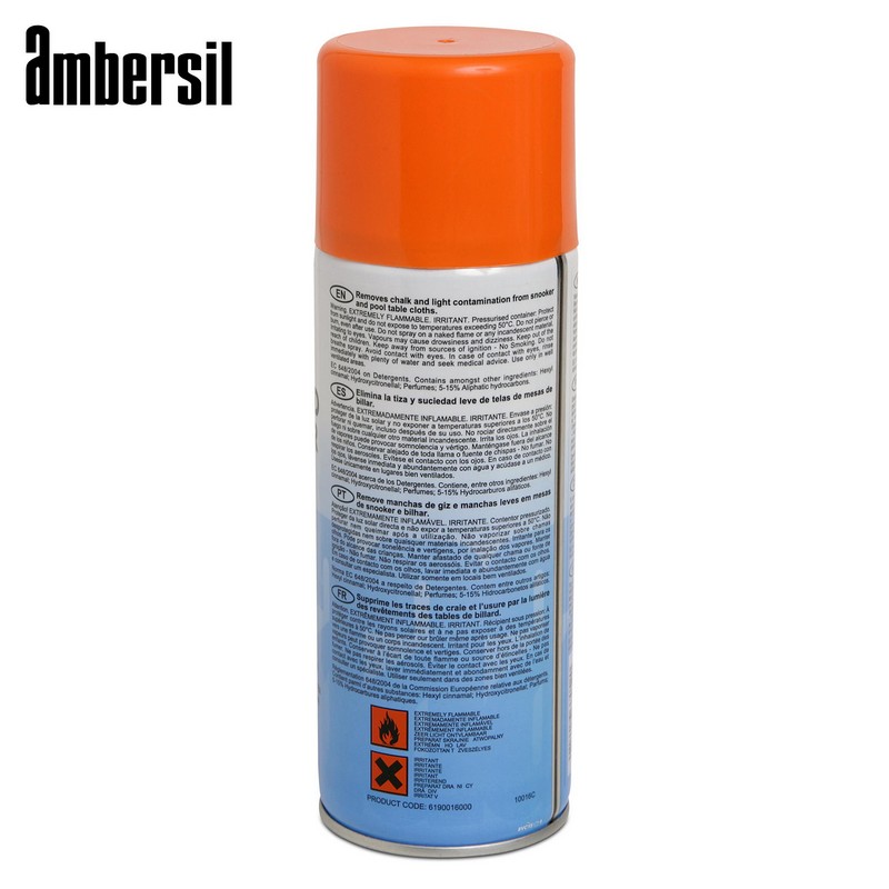 Средство для чистки сукна Ambersil Cloth Cleaner аэрозоль 400мл 800_800