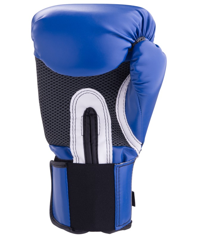 Перчатки боксерские Everlast Pro Style Anti-MB 2216U, 16oz, к/з, синий 665_800