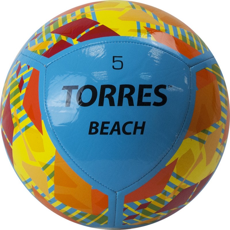 Мяч футбольный Torres Beach FB32015 р.5 800_800