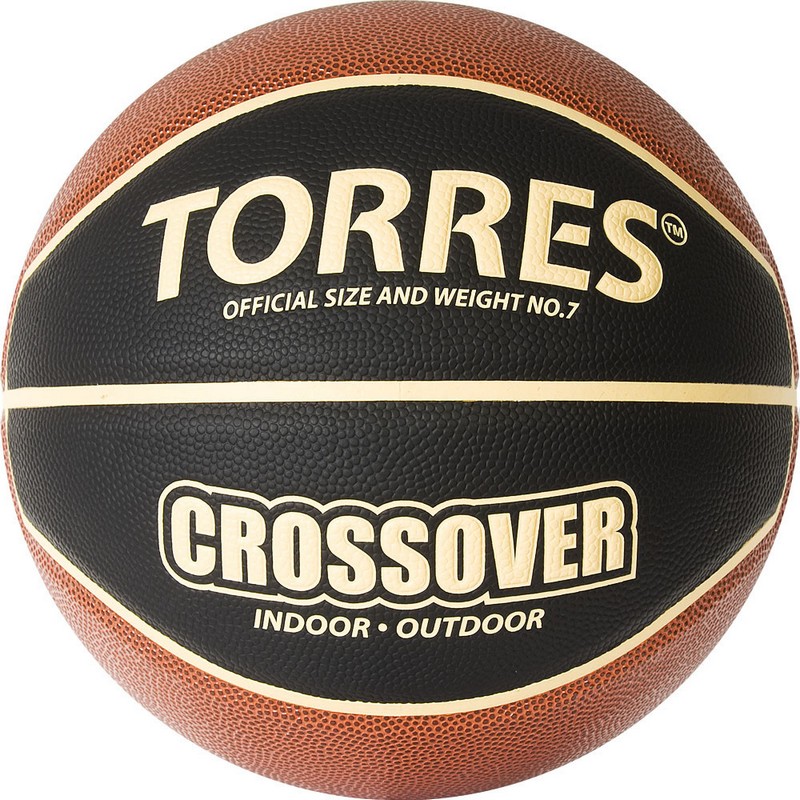 Мяч баскетбольный Torres Crossover B32097 р.7 800_800