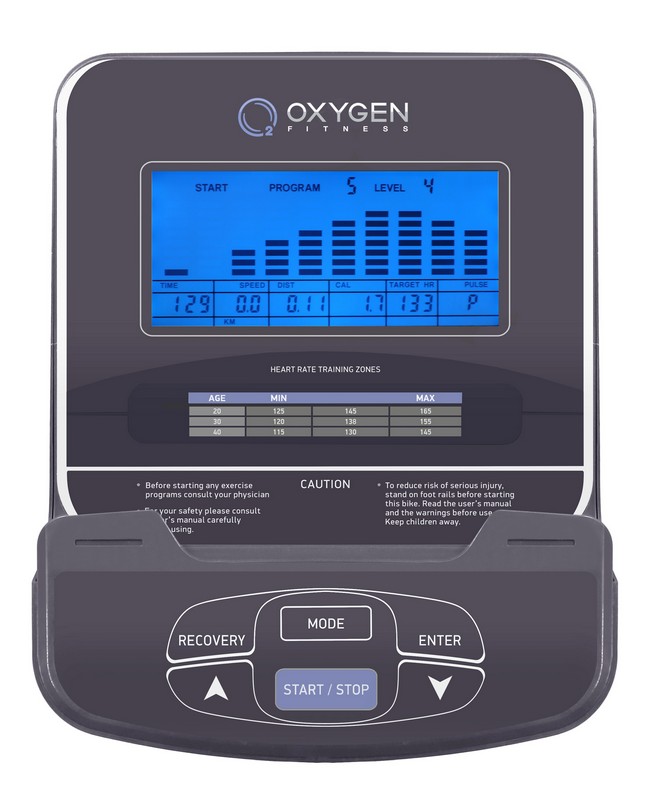 Эллиптический тренажер Oxygen Fitness EX-54 HRC 645_800