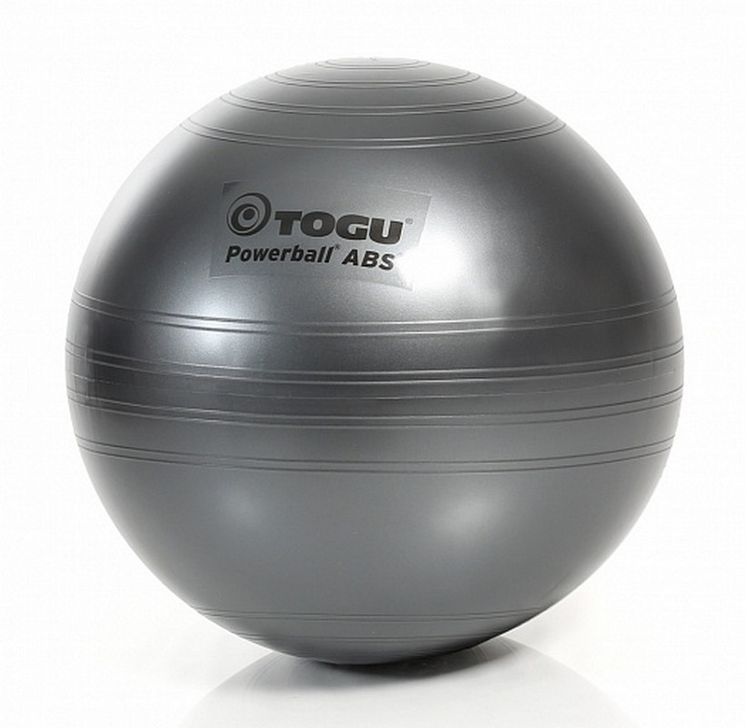 Гимнастический мяч d65см TOGU ABS Powerball 406655 черный 820_800