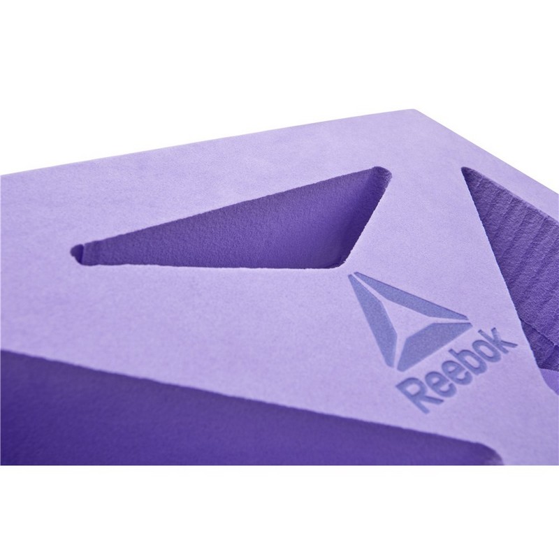 Кирпич для йоги с прорезями Reebok RAYG-10035PL фиолетовый 800_800