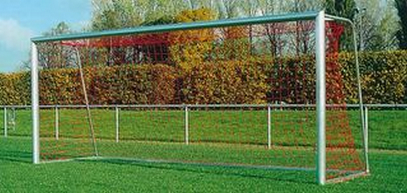 Ворота футбольные передвижные "Швейцария", 7,32x2,44 м,глубина 2 м,алюм. Haspo 924-1081 800_380