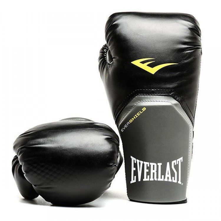 Перчатки тренировочные Everlast Elite ProStyle 8oz P00001239 черный 750_750