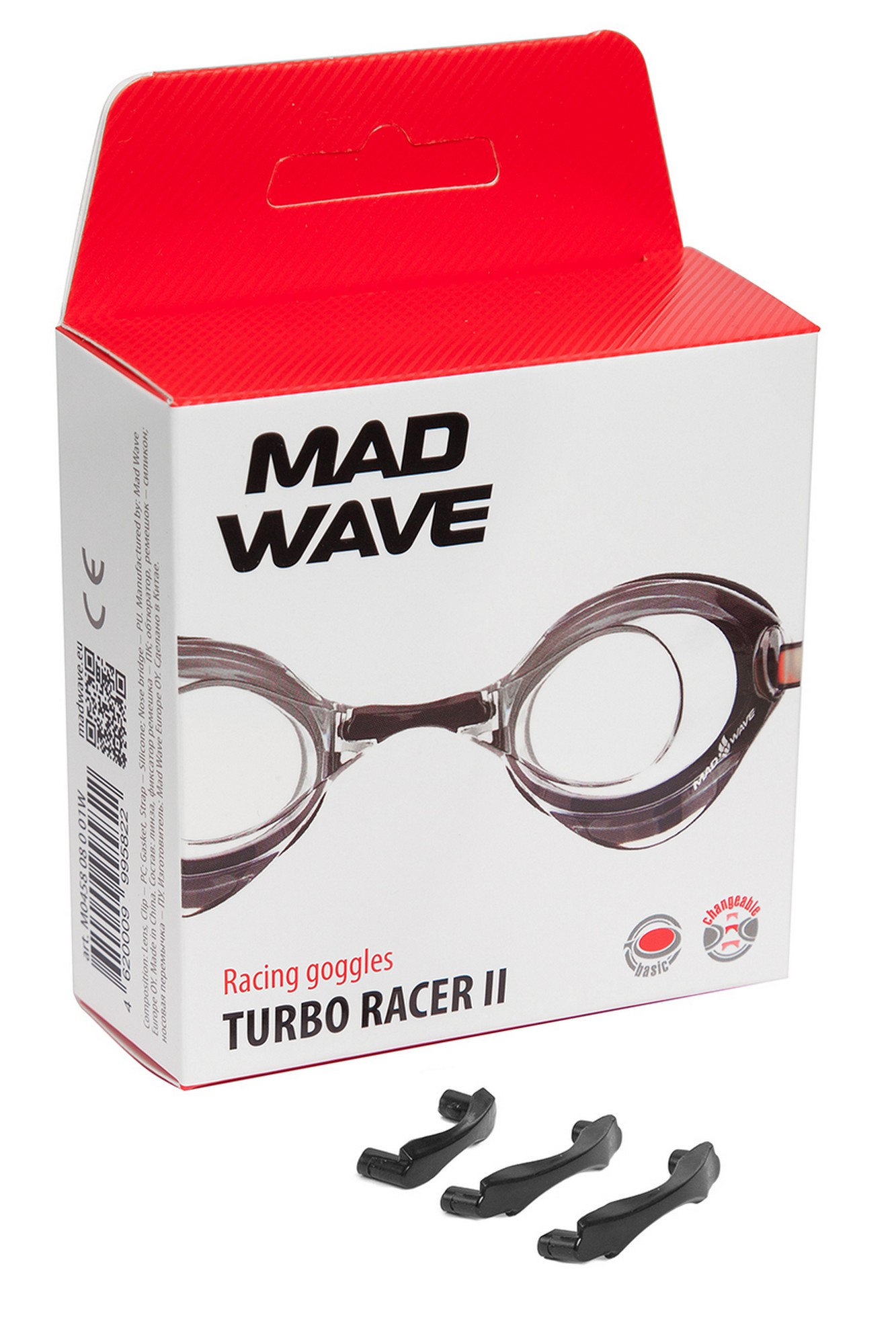 Стартовые очки Mad Wave Turbo Racer II M0458 08 0 01W 1333_2000