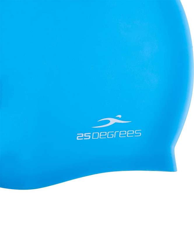 Шапочка для плавания 25DEGREES Nuance Light Blue, силикон, подростковый 665_800