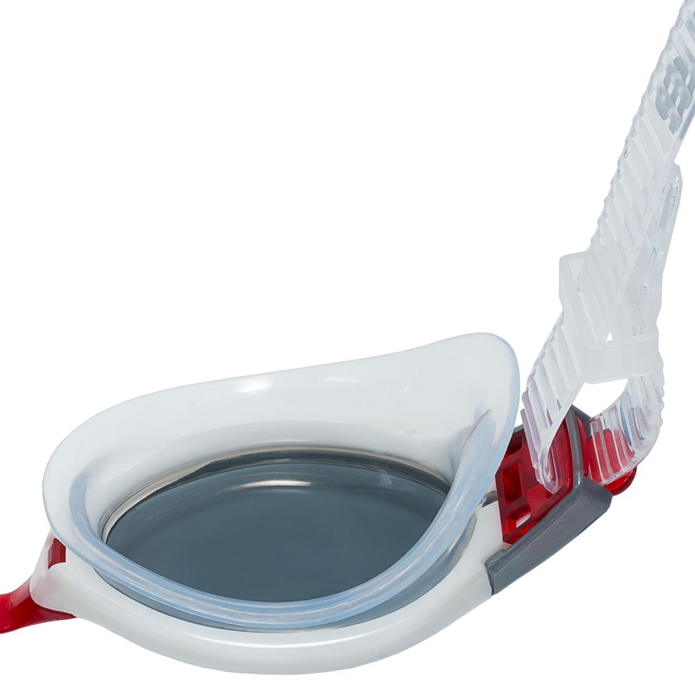 Очки для плавания Atemi B504 белый\красный 1000_987