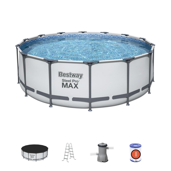 Каркасный бассейн Bestway Steel Pro Max 427х122см, 15232л 5612X 700_700