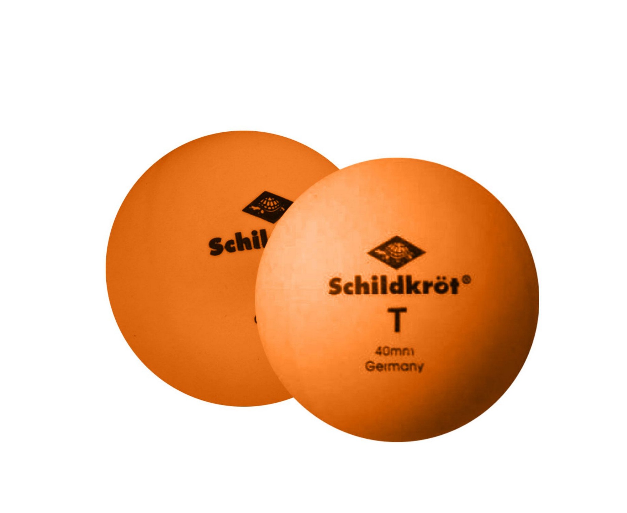 Мячи для настольного тенниса Donic 1T-TRAINING, 6 штук 618198 оранжевый 2000_1636