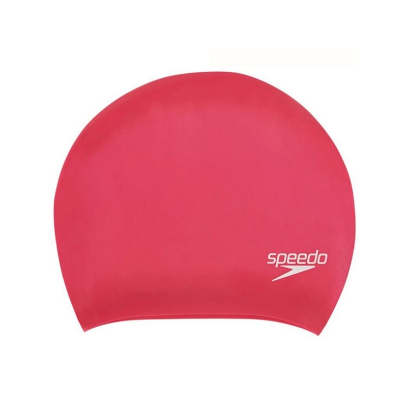 Шапочка для плавания Speedo Long Hair Cap 8-06168A064 розовый 800_800