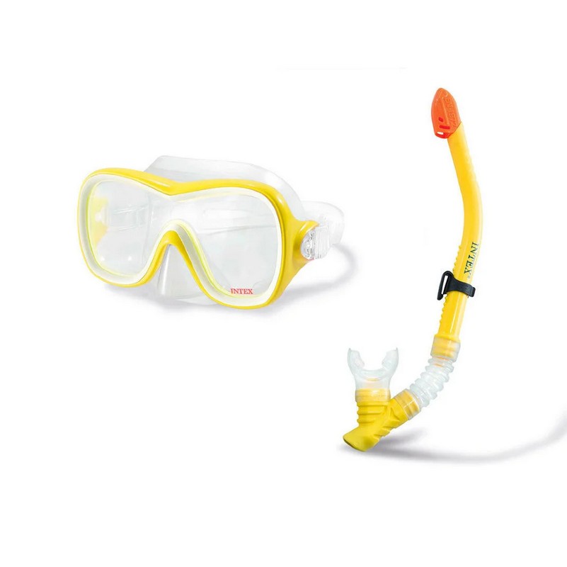 Набор для плавания Intex Wave Rider Swim Set (маска,трубка), 8+ 801_800