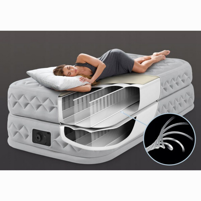 Надувная кровать Intex Supreme Air-Flow Bed 152х203х51см, встроенный насос 220V 64490 800_800