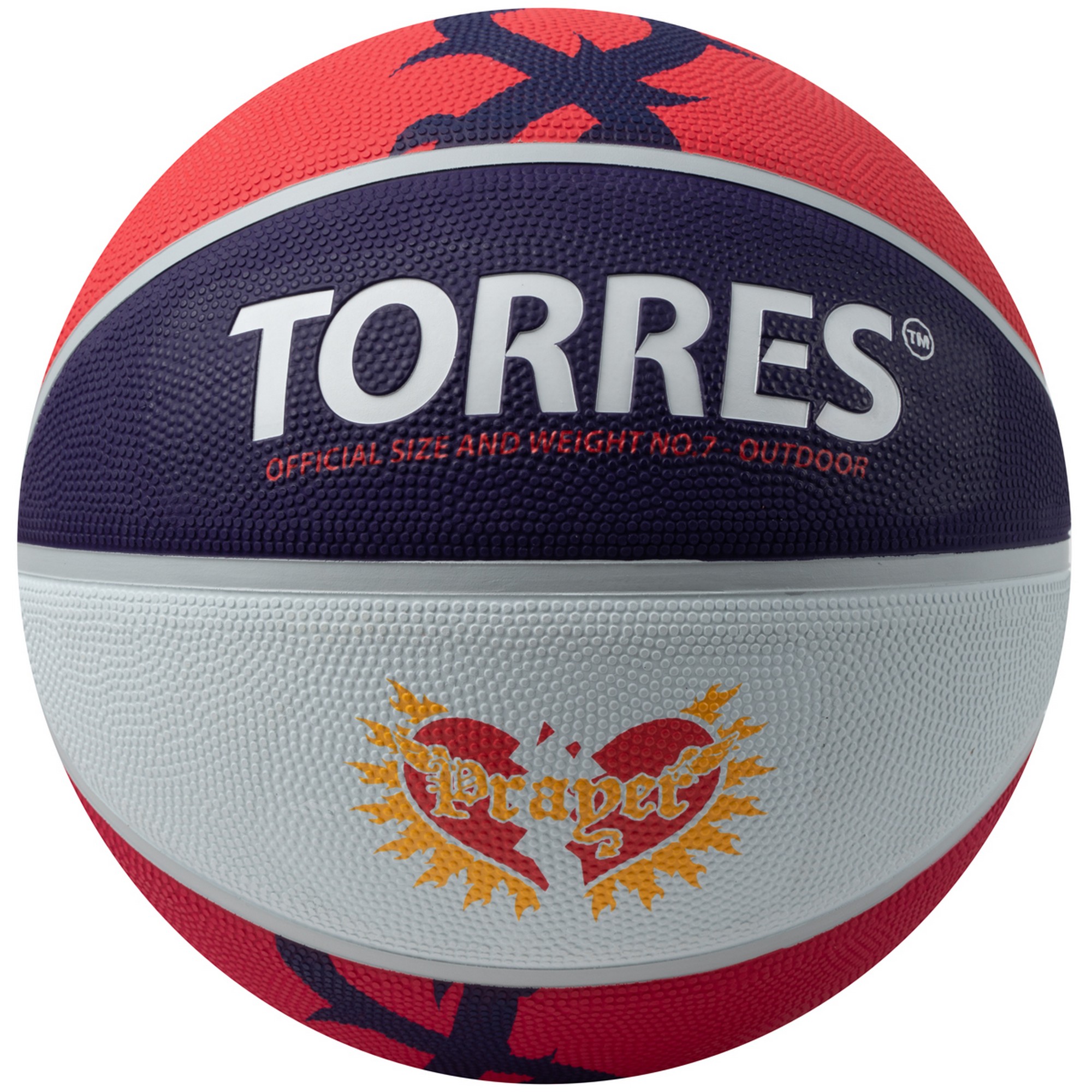 Мяч баскетбольный Torres Prayer B023137 р.7 2000_2000