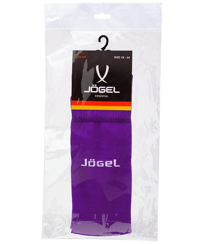 Гетры футбольные Jögel JA-006 Essential, фиолетовый/серый 667_800