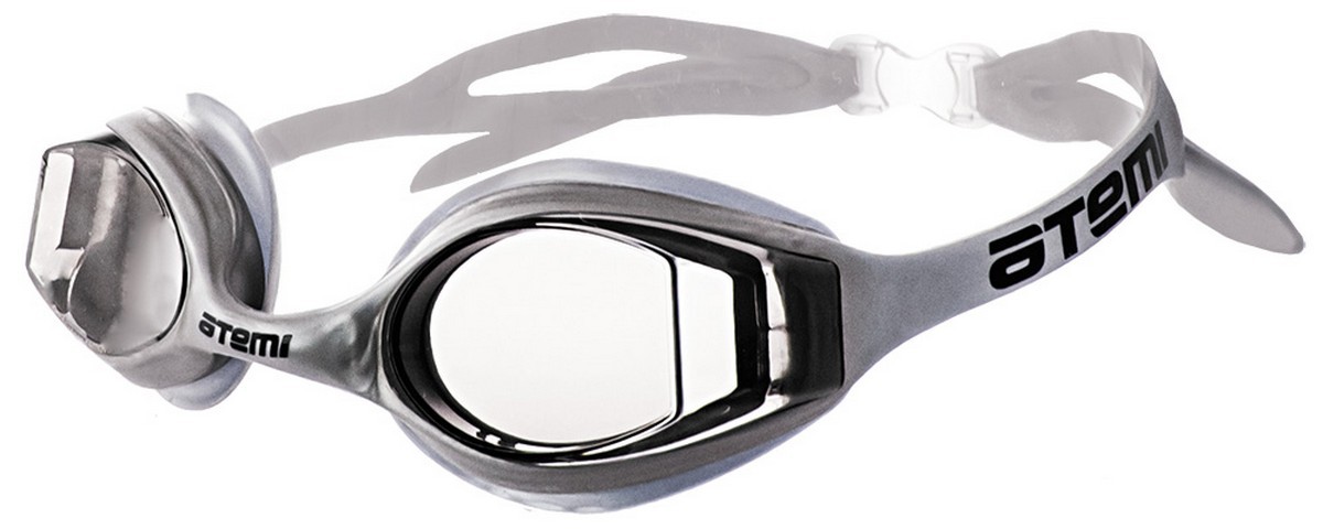 Очки для плавания Atemi N8402 серебро 1200_480
