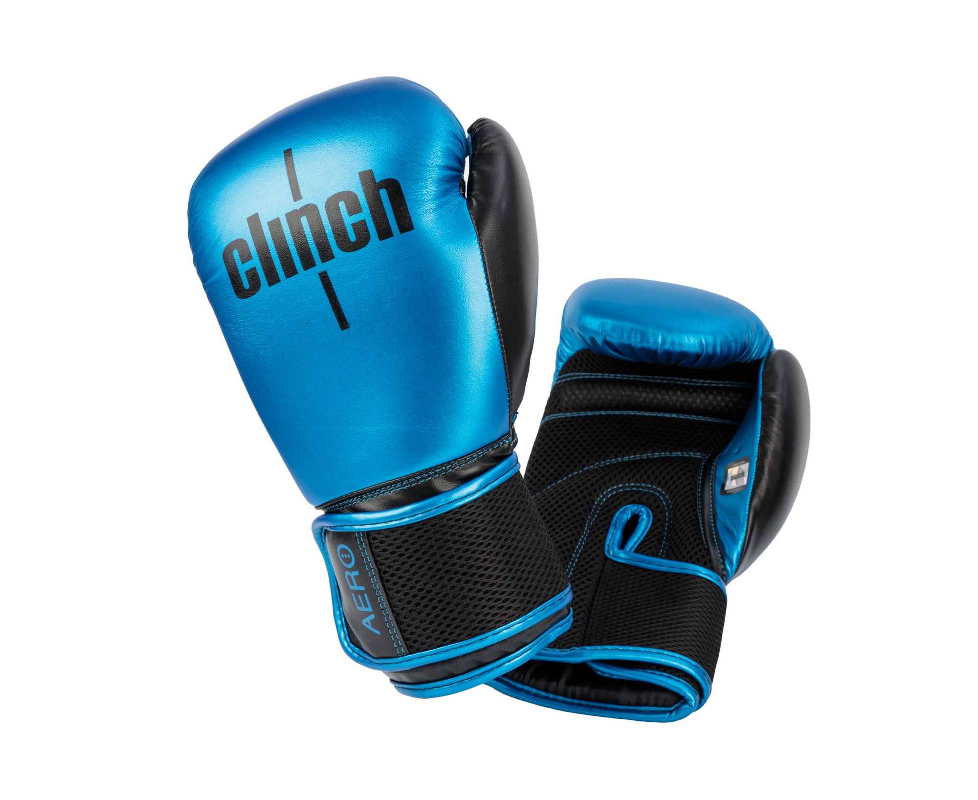Перчатки боксерские Clinch Aero 2.0 C136 сине--черный 2000_1636