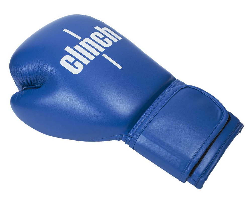 Боксерские перчатки Clinch Olimp C111 синий 10 oz 979_800