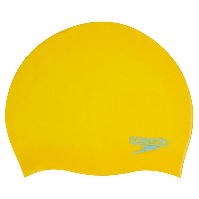 Шапочка для плавания Speedo Molded Silicone Cap Jr 8-70990D693 желтый 800_800