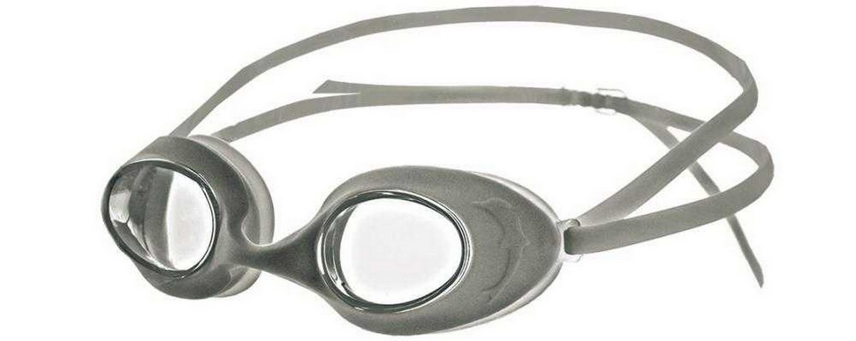 Очки для плавания Atemi детские, силикон N7903 серый 1200_479