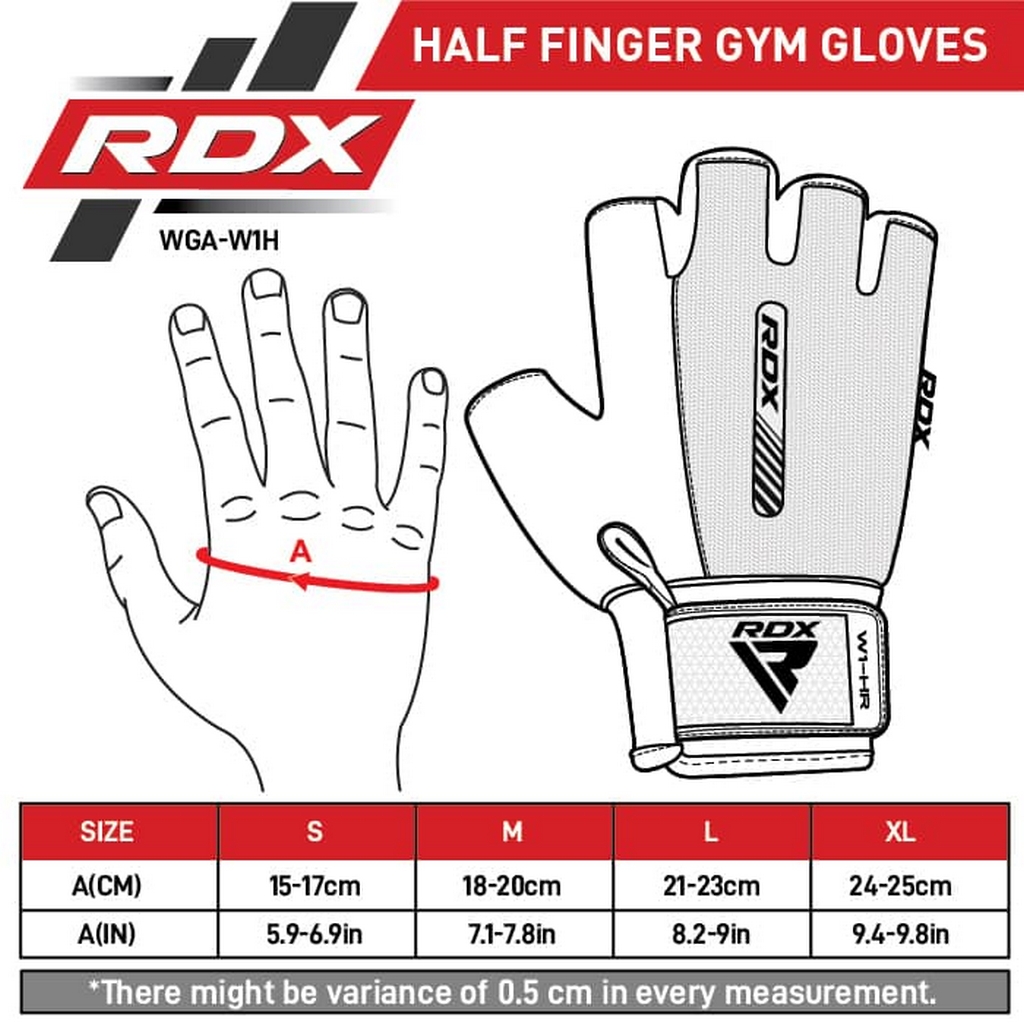 Перчатки RDX Gym Weight Lifting W1H черный\синий 1024_1024