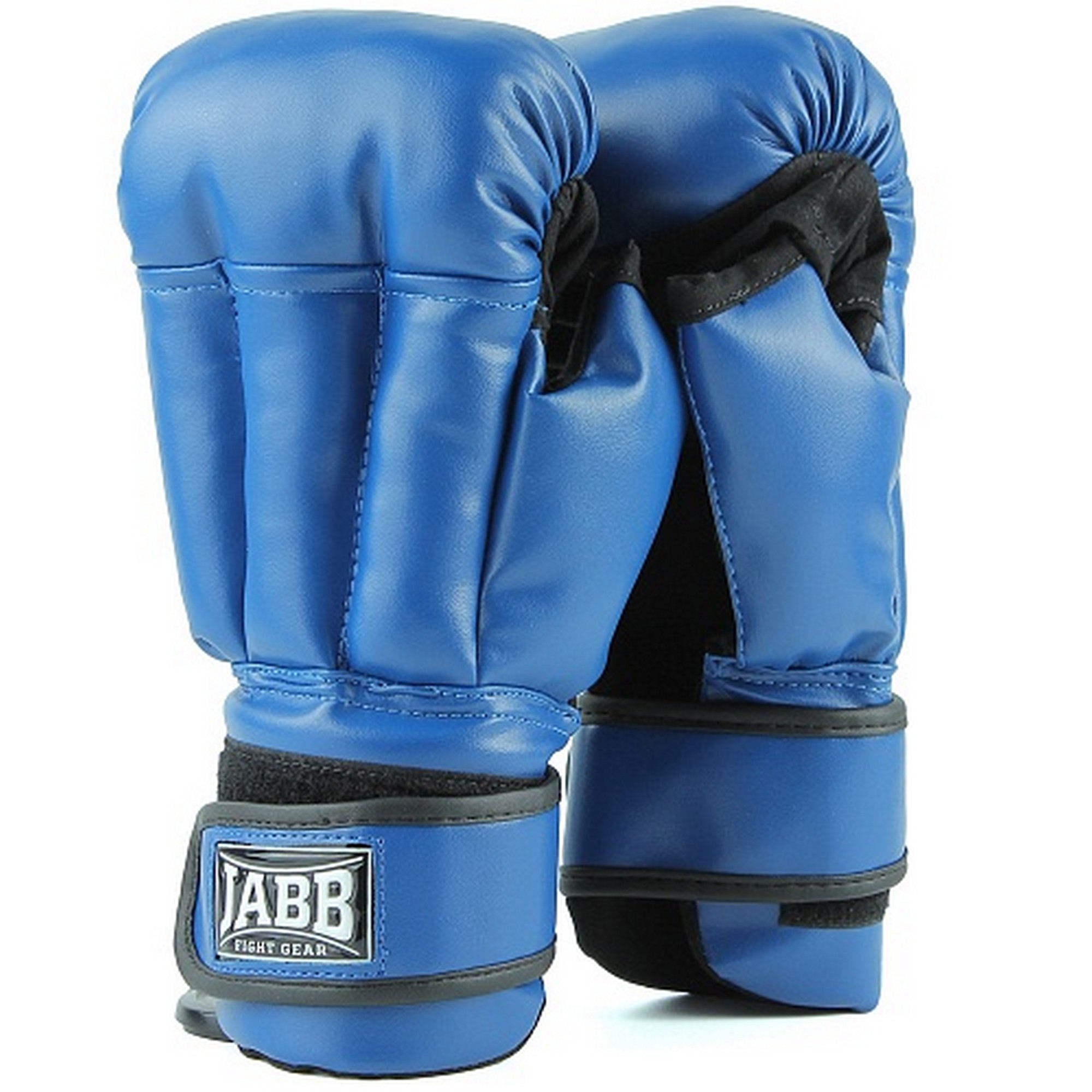 Перчатки для рукопашного боя (иск.кожа) Jabb JE-3633 синий 2000_2000