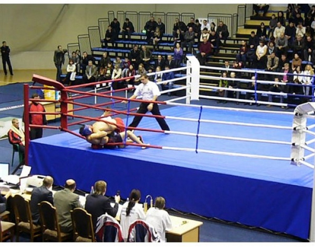 Боксерский ринг Олимпийский 7,8x7,8м, высота помоста 1м 33018 1021_800