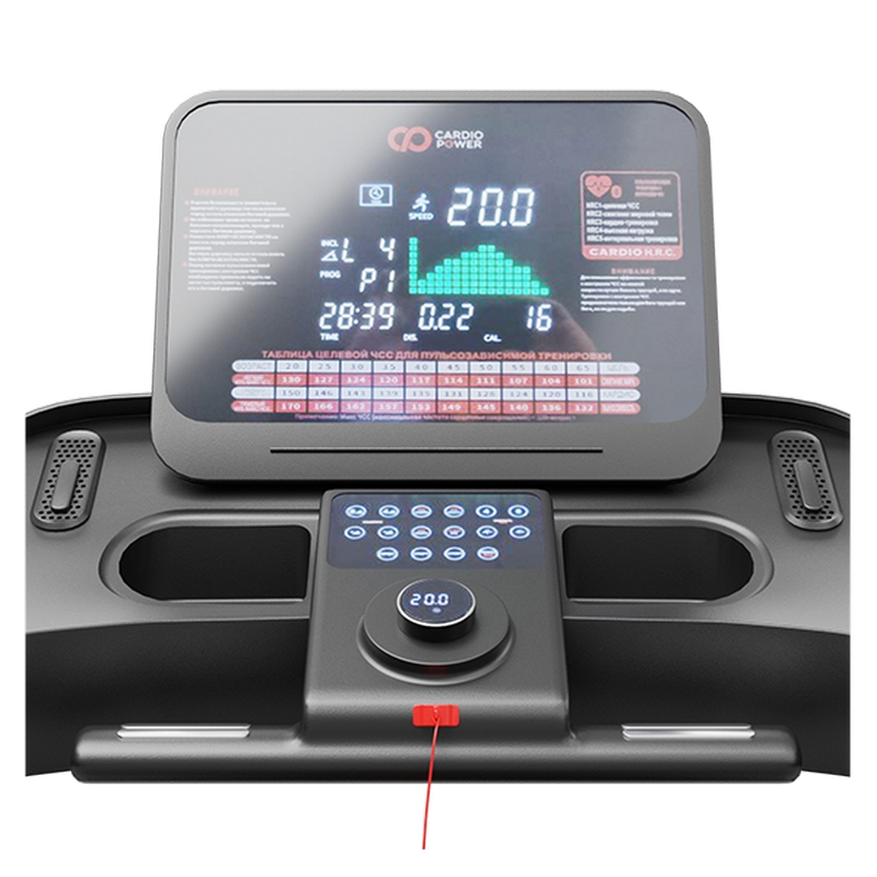 Беговая дорожка CardioPower T55 NEW 800_800