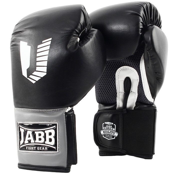 Боксерские перчатки Jabb JE-4082/Eu 42 черный 6oz 700_700
