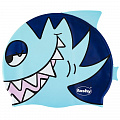 Шапочка для плавания Fashy Childrens Silicone Cap 3048-00-85 т.сине-голубой 120_120