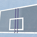 Щит баскетбольный игровой цельный из оргстекла 10 мм,180x105см Avix 2.51 120_120