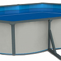 Морозоустойчивый бассейн овальный 730x360x130см Poolmagic White (Premium) 120_120