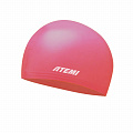 Шапочка для плавания Atemi kids light silicone cap Bright red KLSC1R красный 120_120