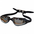 Очки для плавания зеркальные взрослые Sportex E39694 черный 120_120
