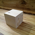 Куб деревянный Atlet покрыт лаком, размер 200х200х200мм IMP-A502 120_120