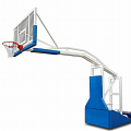 Стойка баскетбольная ФСИ мобильная складная, с выносом 3,25м, с электроподьемом стрелы, без противовесов 9107 120_120