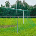 Ворота футбольные под свободно подвешиваемую сетку, 7,32 м x 2,44 м, белые Haspo 924-1015 120_120