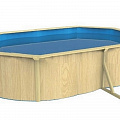 Морозоустойчивый бассейн овальный 910x460x130см Poolmagic Wood Comfort 120_120
