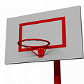 Баскетбольный щит с кольцом антивандальный Hercules 2262 120_120