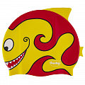 Шапочка для плавания Fashy Childrens Silicone Cap 3048-00-80 желто-красный 120_120