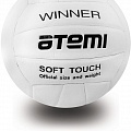 Мяч волейбольный Atemi Winner, синтетическая кожа PU soft, бел. р.5 120_120
