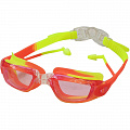 Очки для плавания Sportex взрослые E38885-1 мультиколор (оранжево\желтые) 120_120