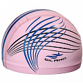 Шапочка для плавания Sportex с принтом ПУ E36890-2 розовый 120_120