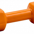 Гантель в виниловой оболочке 2 кг Profi-Fit форма шестигранник, оранжевый 120_120