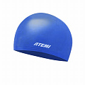 Шапочка для плавания Atemi kids light silicone cap Strong blue KLSC1BE синий 120_120