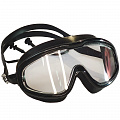 Очки полумаска для плавания взрослая (силикон) (черные) Sportex E33161-4 120_120