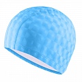 Шапочка для плавания Sportex одноцветная B31517-0 3D (Голубой) 120_120