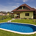Морозоустойчивый бассейн Ibiza овальный глубина 1,2 м размер 7,0х3,5 м, мозайка 120_120